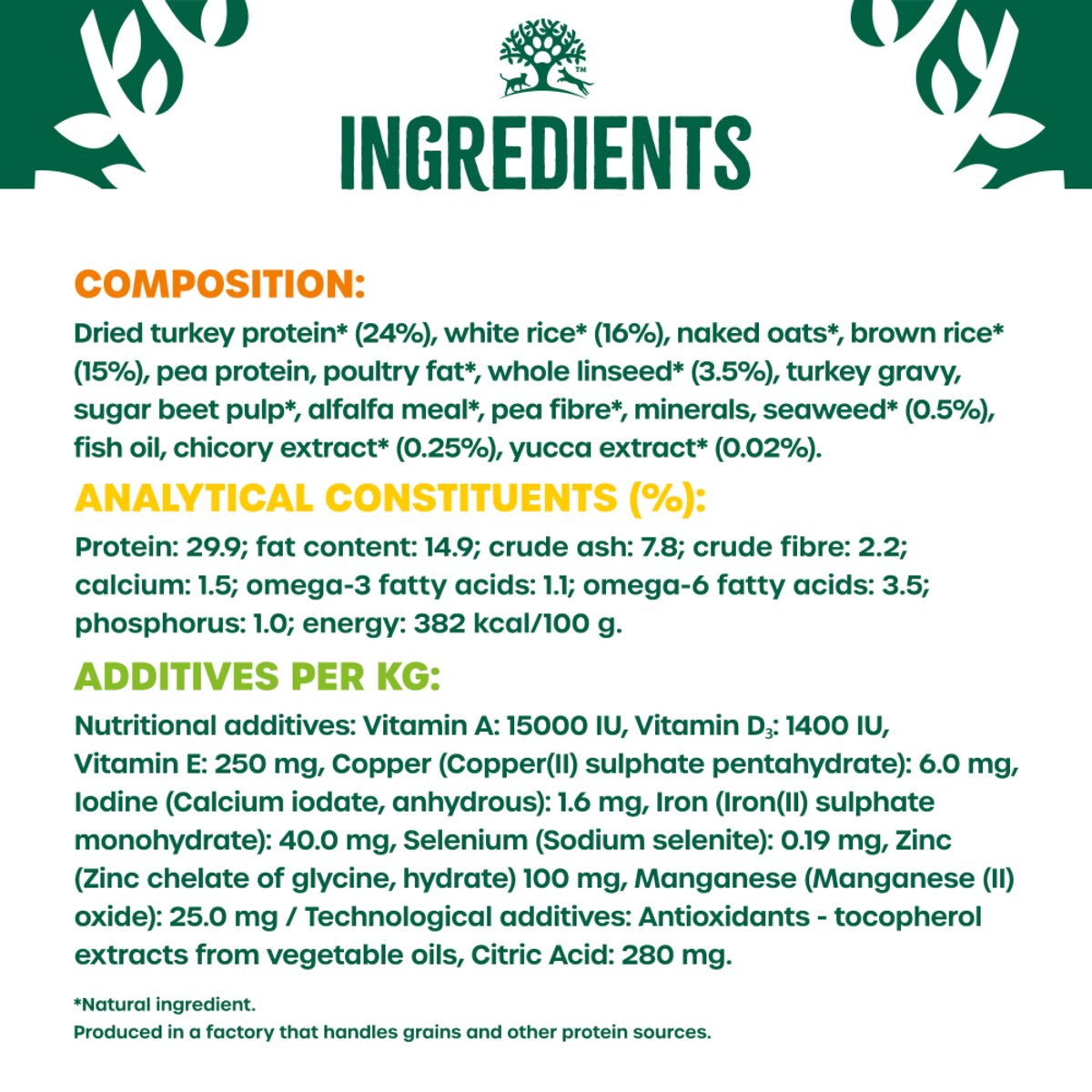 James Wellbeloved Turkey & Rice Puppy Dry Dog Food - 15kg_5